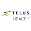 telus health logo purple and green